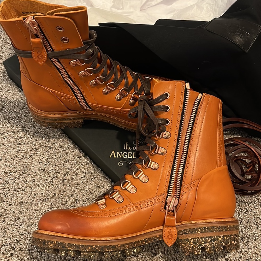 OOAS 37.5 / 7.5 Mr. Bernard Leather - Veg. Tanned Combat Boot